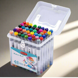 HighlightPro – Doppelt & bunt – Geruchsneutrale & abwaschbare Schulstifte