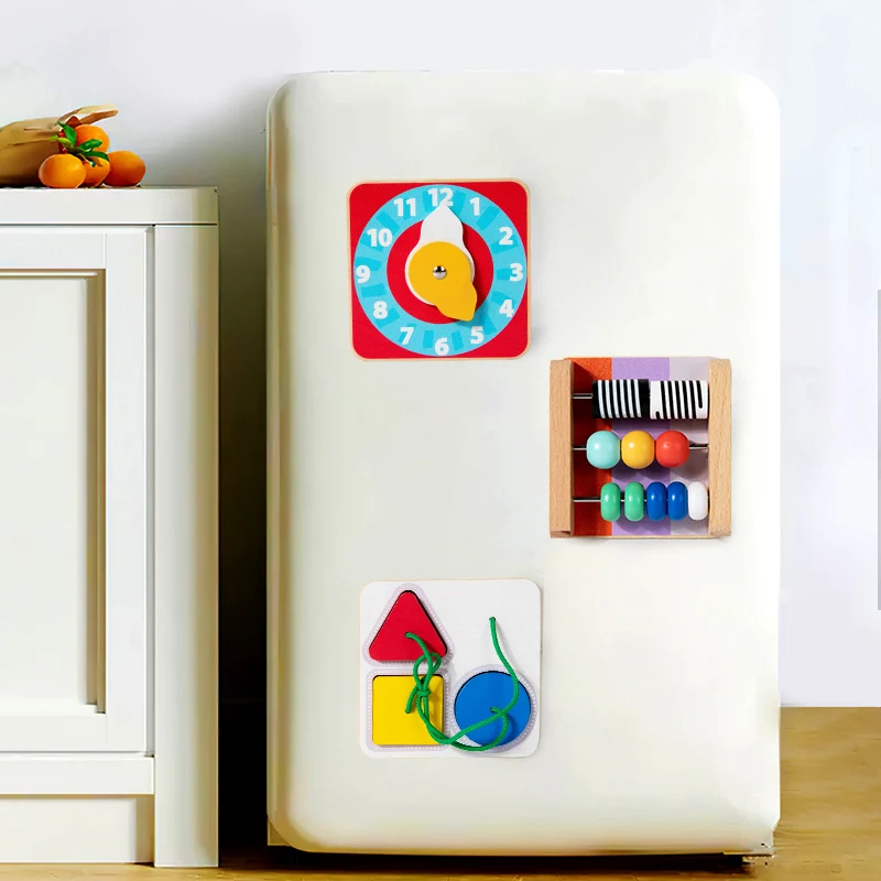 TinySkills – Kreativ & Lernfördernd – Montessori-Magnet-Busy-Board-Spielbrett