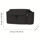 ToddlerOrganizer – Wasserabweisend & geräumig – Kinderwagen-Organizer mit Flaschenhaltern