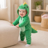 RoarBuddy – Niedlich & verspielt – Baby-Dinosaurier-Strampler mit Kapuze