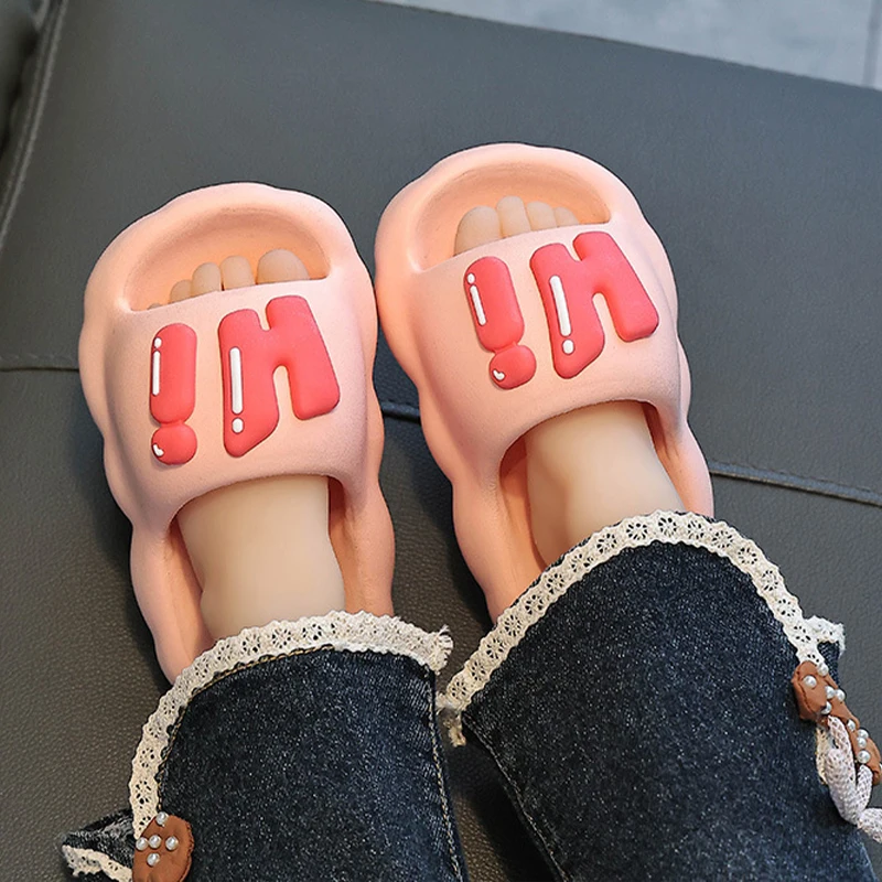 CloudWalk – Bequem & rutschfest – „Hi“ Kinderslipper