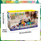 SmartTrain – Lernreich & unterhaltsam – Spielzeug-Eisenbahnset für Kinder