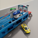 CarHauler – Verspielt & abenteuerlich – Autotransporter-Spielset mit Rennwagen