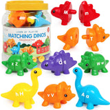 Matching Dino's – Lustig und lehrreich - Alphabet und Zahlen Dino Spiel