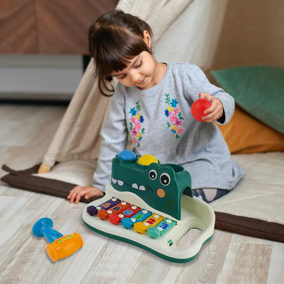 GatorBeats – Musikalisch & unterhaltsam – Hammer-Xylophon-Spielzeug