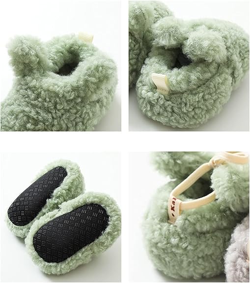 SnuggleBunny – Warm & Sicher – Rutschfeste Hasen-Hausschuhe