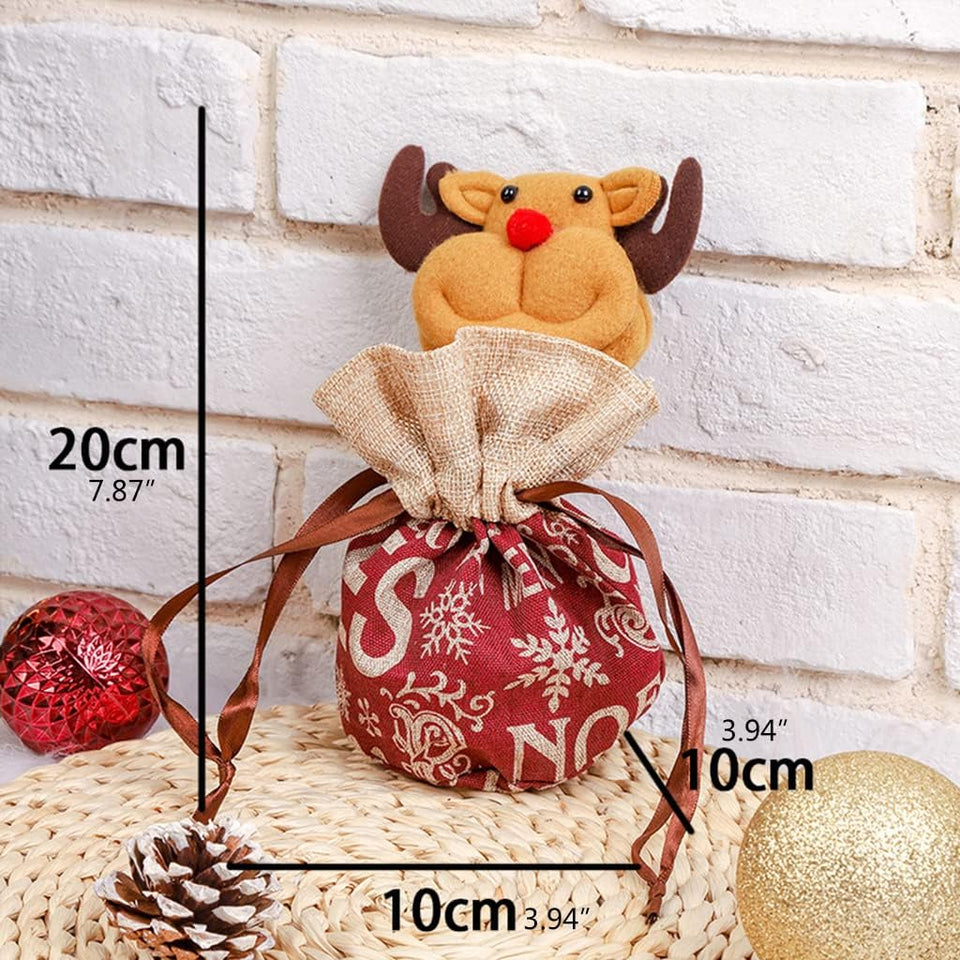 MerryBags – Luxuriös & wiederverwendbar – Festliche Weihnachtsgeschenktüten