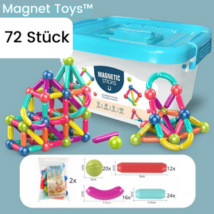 Magnet Toys™ - Kreativität entwickeln - Magnetische Stäbe