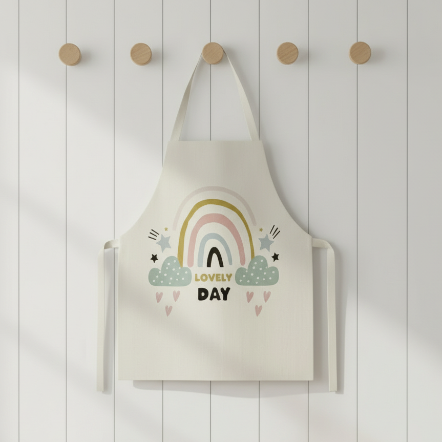 MiniChef™ – Verspielt & schmutzabweisend - Schürze für Kinder
