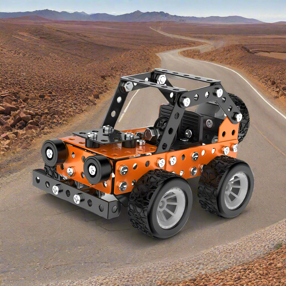 MetalBuild – Cool & lehrreich – Konstruktionsfahrzeug-Set