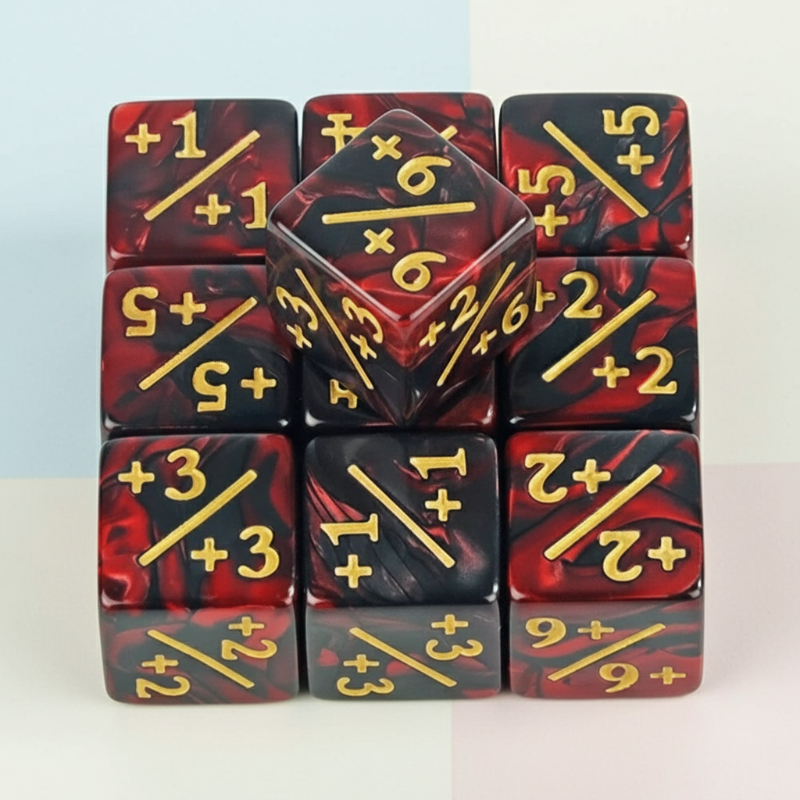 RollSmart – Spielerisch & lehrreich – D6-Würfel für Kartenspiele