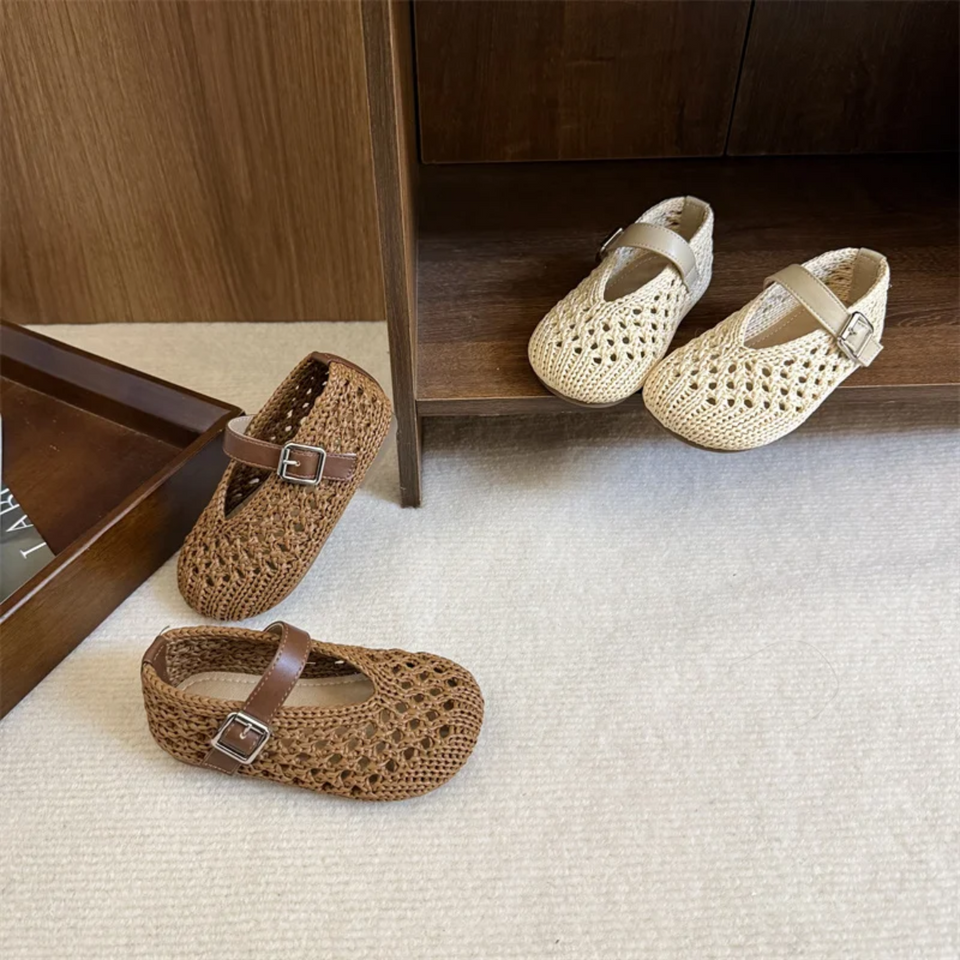 LittleWalkers – Bequem & atmungsaktiv – Mary-Jane-Ballerinas