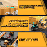 ConstructoKids – Lernen & Bauen – 2-in-1-Baufahrzeug-Spielset