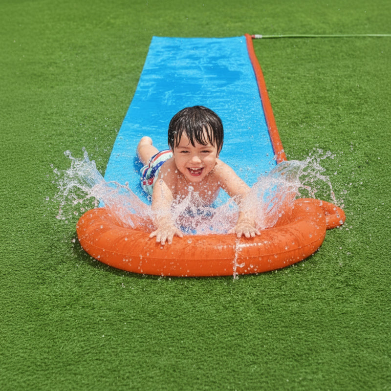 SlideMaster – Erfrischung & Wasserspaß – Spielmatte für draußen
