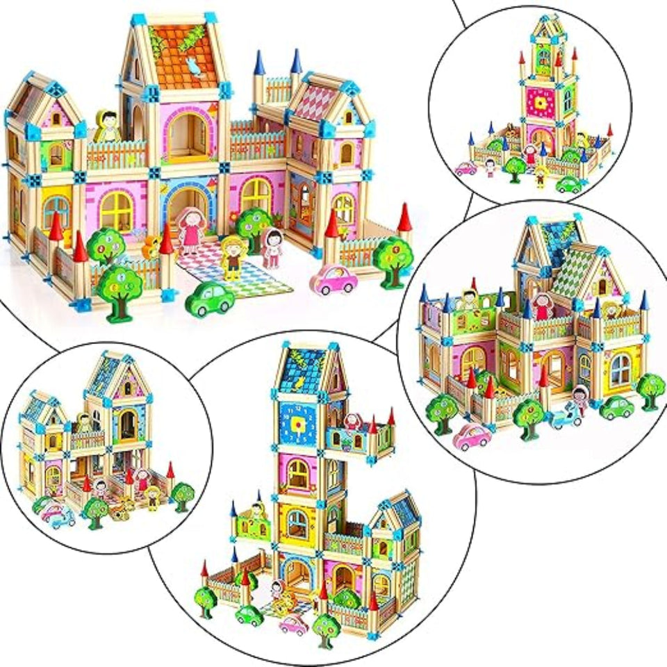 Woods – Nachhaltig & Kreativ – Holzbaukasten für Kinder