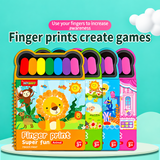FingerArt – Kreativ & farbenfroh – Fingerfarbenbuch für Kinder