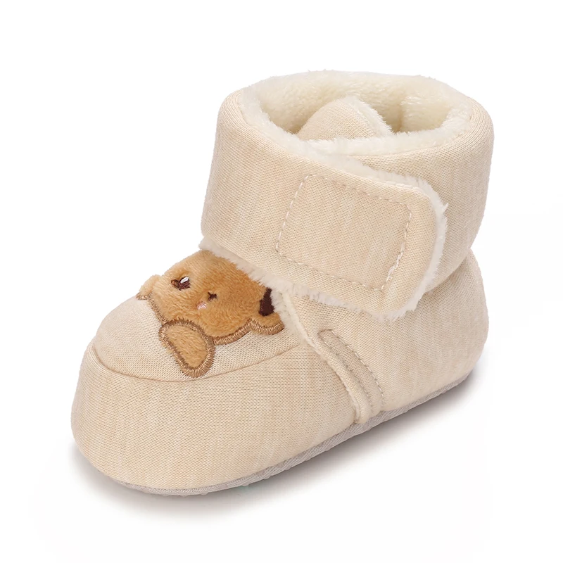TinyBoots – Gemütlich & bequem – Plüsch-Babyschuhe für den Winter