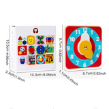 TinySkills – Kreativ & Lernfördernd – Montessori-Magnet-Busy-Board-Spielbrett