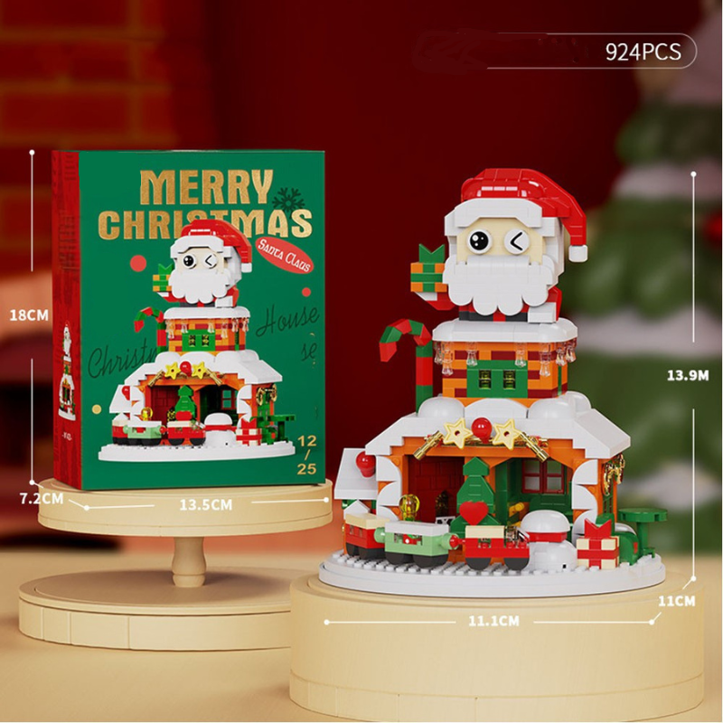 SnowieBlocks – Süß & lustig – Weihnachtsbauklötze