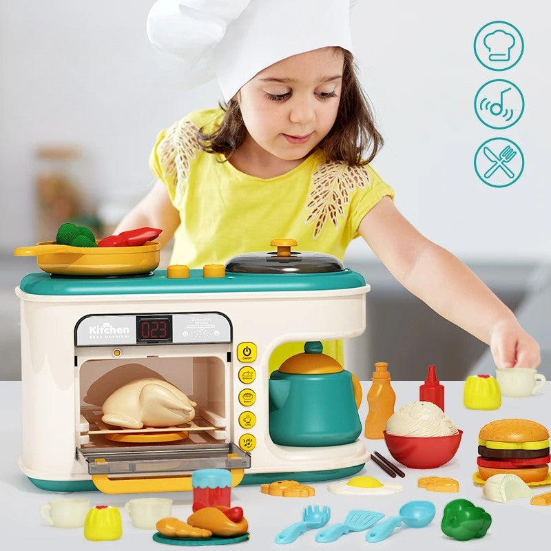 Kitchen Toy™ - Spielend kochen lernen - Küchenspielzeug-Set