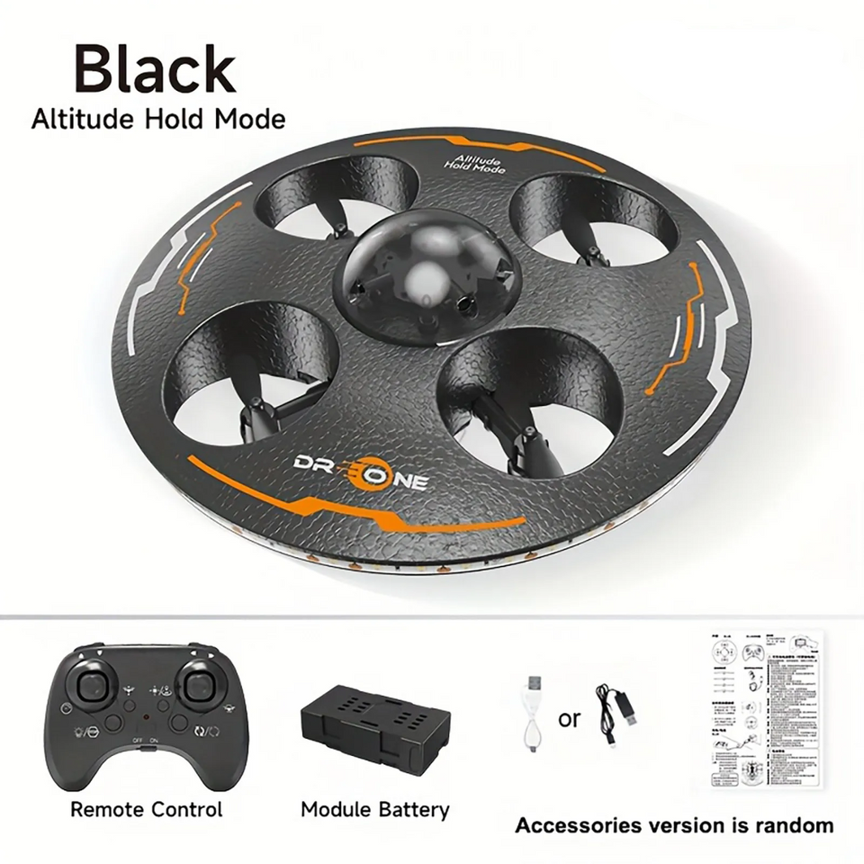 AeroQuest – LED & RC – Schwebende UFO-Drohne