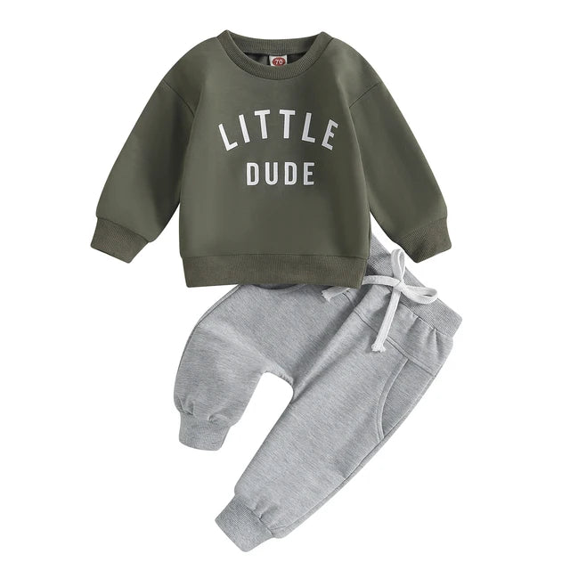 Mini Fashion™ - Tough 'Little Dude' Set Baumwolle