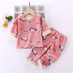 Mini Fashion™ - Kinder Cartoon Fleece Pyjama