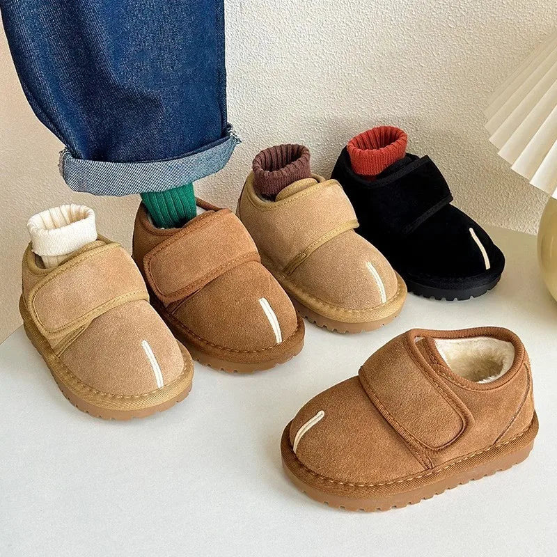 CozyStep Kids – Warm & Selbstständig – Djamena Klettverschlussschuhe