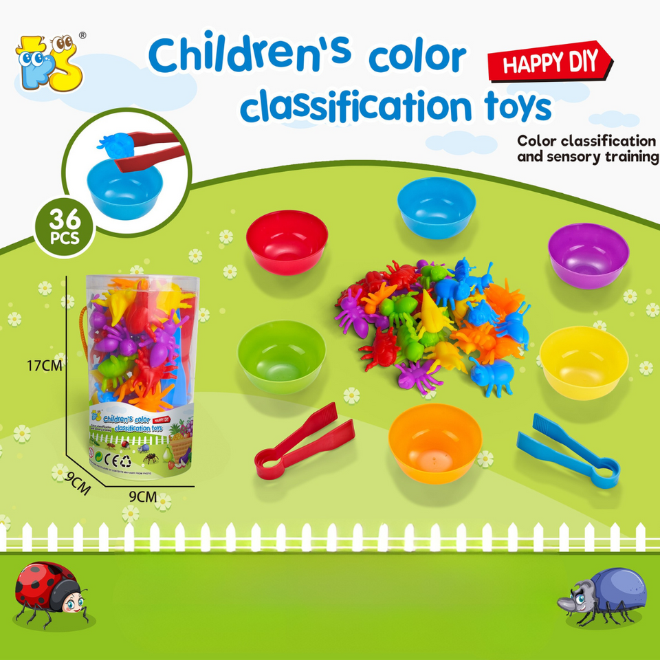 Rainbow Teddy Bears Toys™ - Pädagogisch & kreativ - Regenbogen Zählende Bären