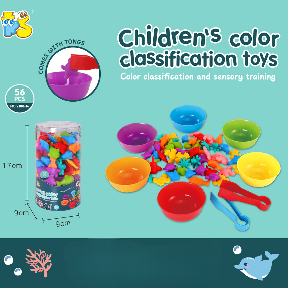 Rainbow Teddy Bears Toys™ - Pädagogisch & kreativ - Regenbogen Zählende Bären