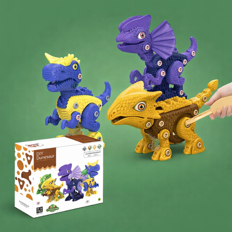JurassicDrill – Cool & Verspielt – Dino-Bastelset