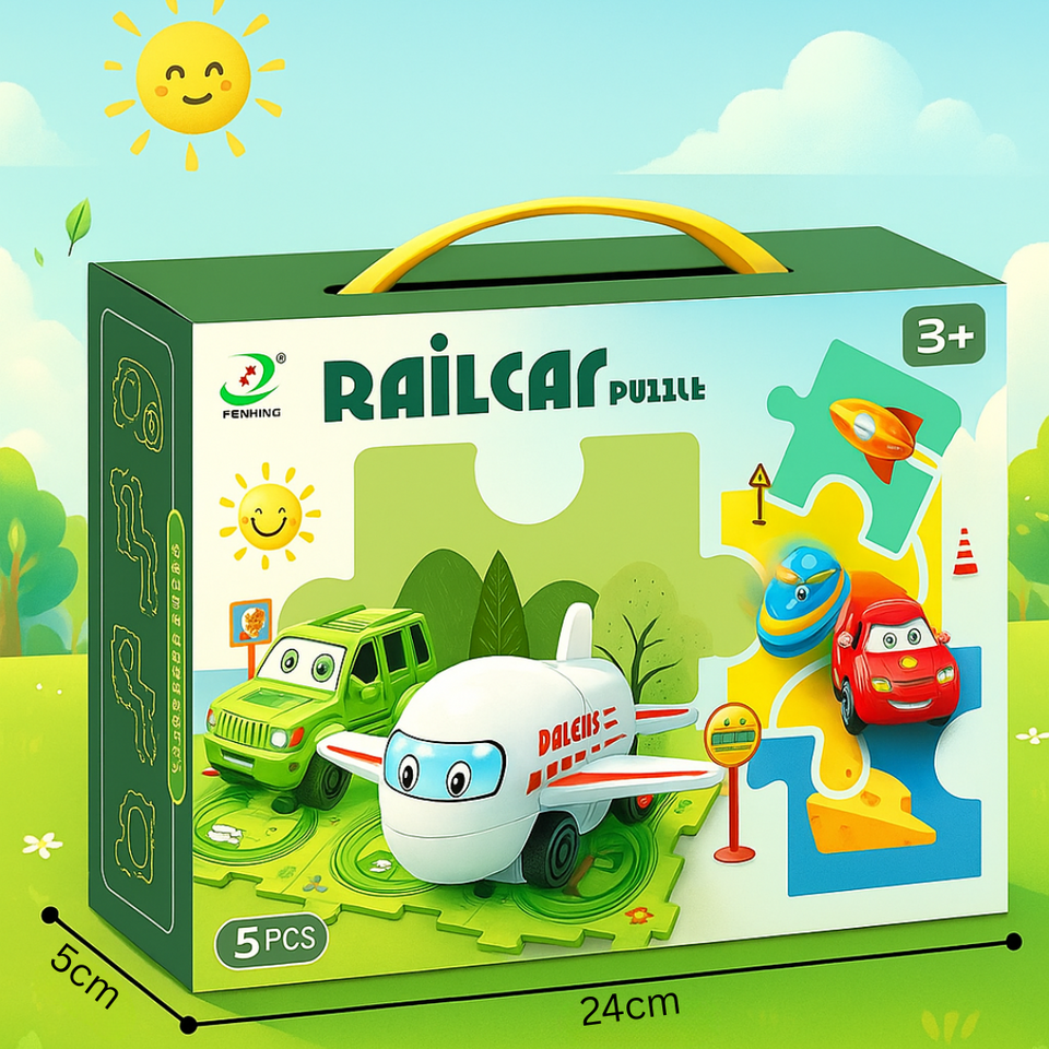 Car Track™ - Bauen, spielen und entdecken - Spielzeugauto-Set