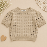 Girls Summer Fashion Top – Leicht & bequem – Vintage-Oberteil für Mädchen