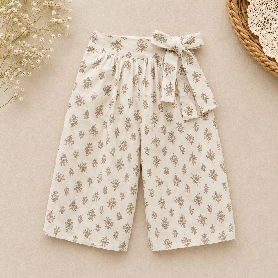 Chic Skirt & Wide Leg Pants – Elegant & Komfort – Lässige Kinderbekleidung