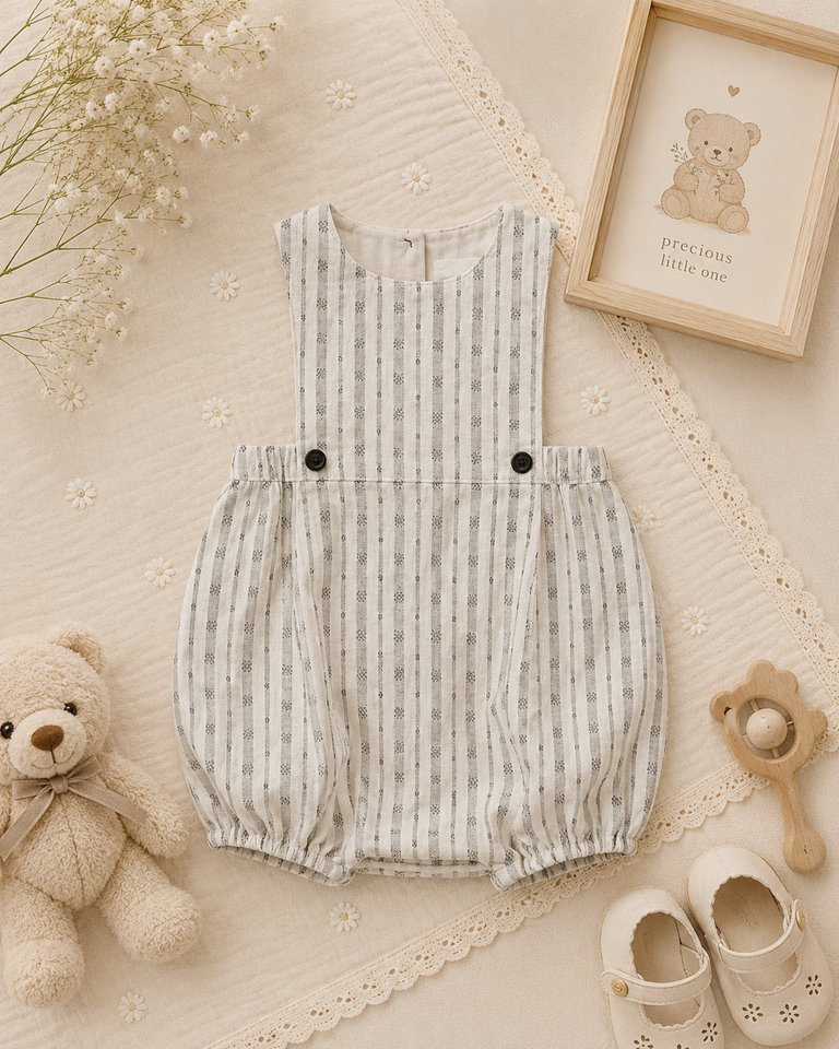 Vintage Rompers – Zeitlos & weich – Baby-Strampler