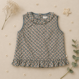 Matching Set – Bequem & mit Gänseblümchen-Print – Hosenrock, Rock & Bluse