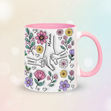 Personalized Kids Name Mug – Einzigartiges Muttertagsgeschenk – Personalisierte Tasse