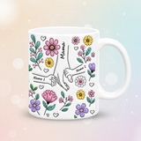 Personalized Kids Name Mug – Einzigartiges Muttertagsgeschenk – Personalisierte Tasse