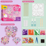 DIY Crystal Keychain Kit – Kreativ & Verspielt – Bastelset für Schlüsselanhänger