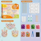 DIY Crystal Keychain Kit – Kreativ & Verspielt – Bastelset für Schlüsselanhänger