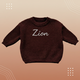 Personalized Baby Sweater – Einzigartig & liebevoll – Bestickter, personalisierter Baby-Pullover