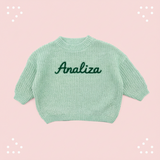 Personalized Baby Sweater – Einzigartig & liebevoll – Bestickter, personalisierter Baby-Pullover
