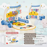 Step & Play – Interaktiv & Sicher – 3-in-1-Lauflernhilfe & Baby-Fitnessstudio
