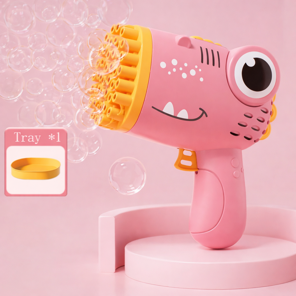 BubbleBoom – Cool & Musikalisch – Dino-Seifenblasenmaschine