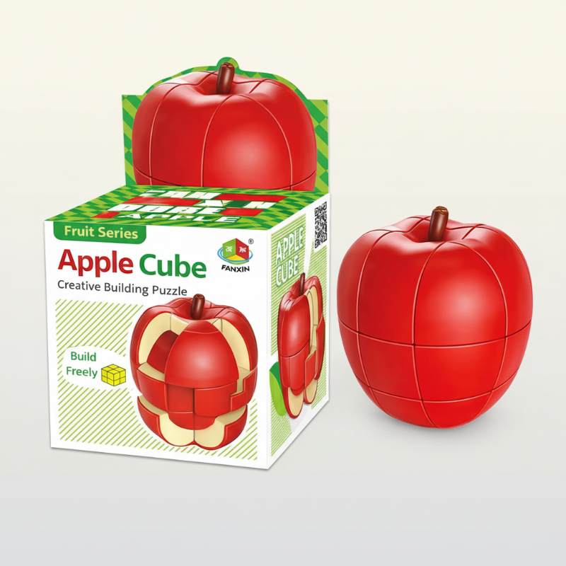 FruitCube – Bunt & Herausfordernd – Montessori-Obstpuzzle