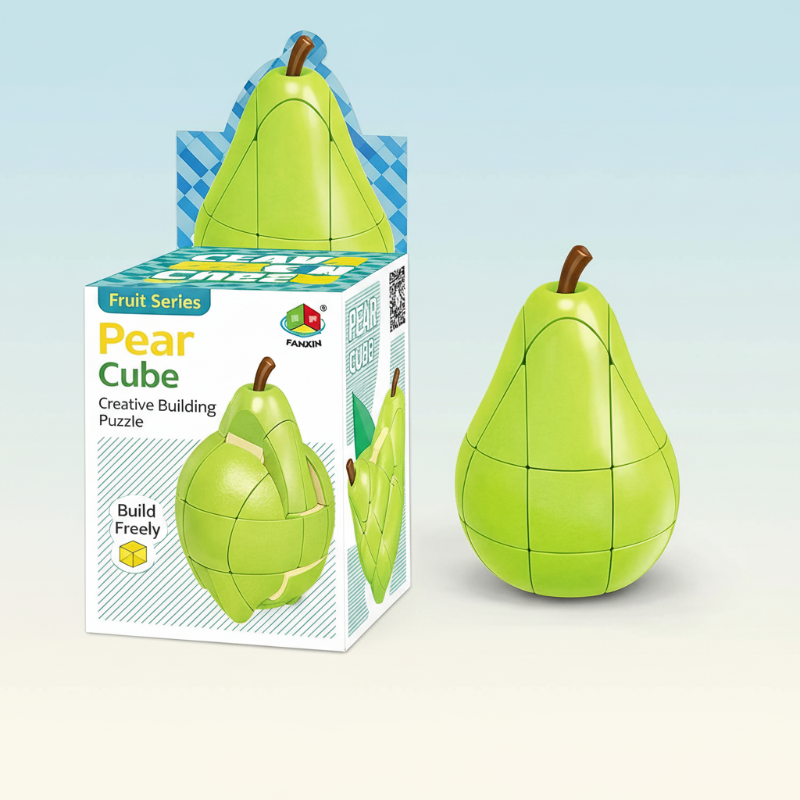 FruitCube – Bunt & Herausfordernd – Montessori-Obstpuzzle