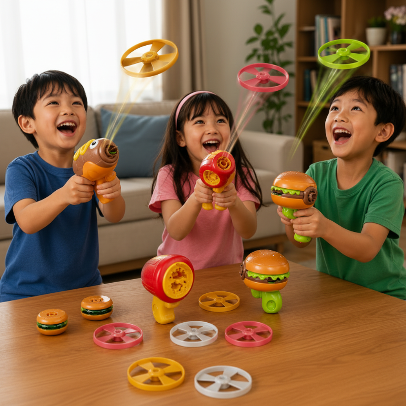 Flying Disk Toy – Kreativ & in Bewegung – Gyro Gun