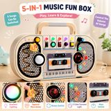 Wooden Busy Board – Motorik & Interaktion – Aktivitäten-Musiktafel