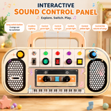 Wooden Busy Board – Motorik & Interaktion – Aktivitäten-Musiktafel