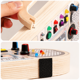 Wooden Busy Board – Motorik & Interaktion – Aktivitäten-Musiktafel